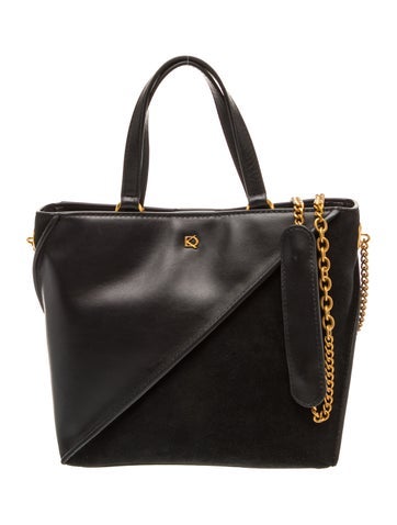 Leather Top Handle Bag