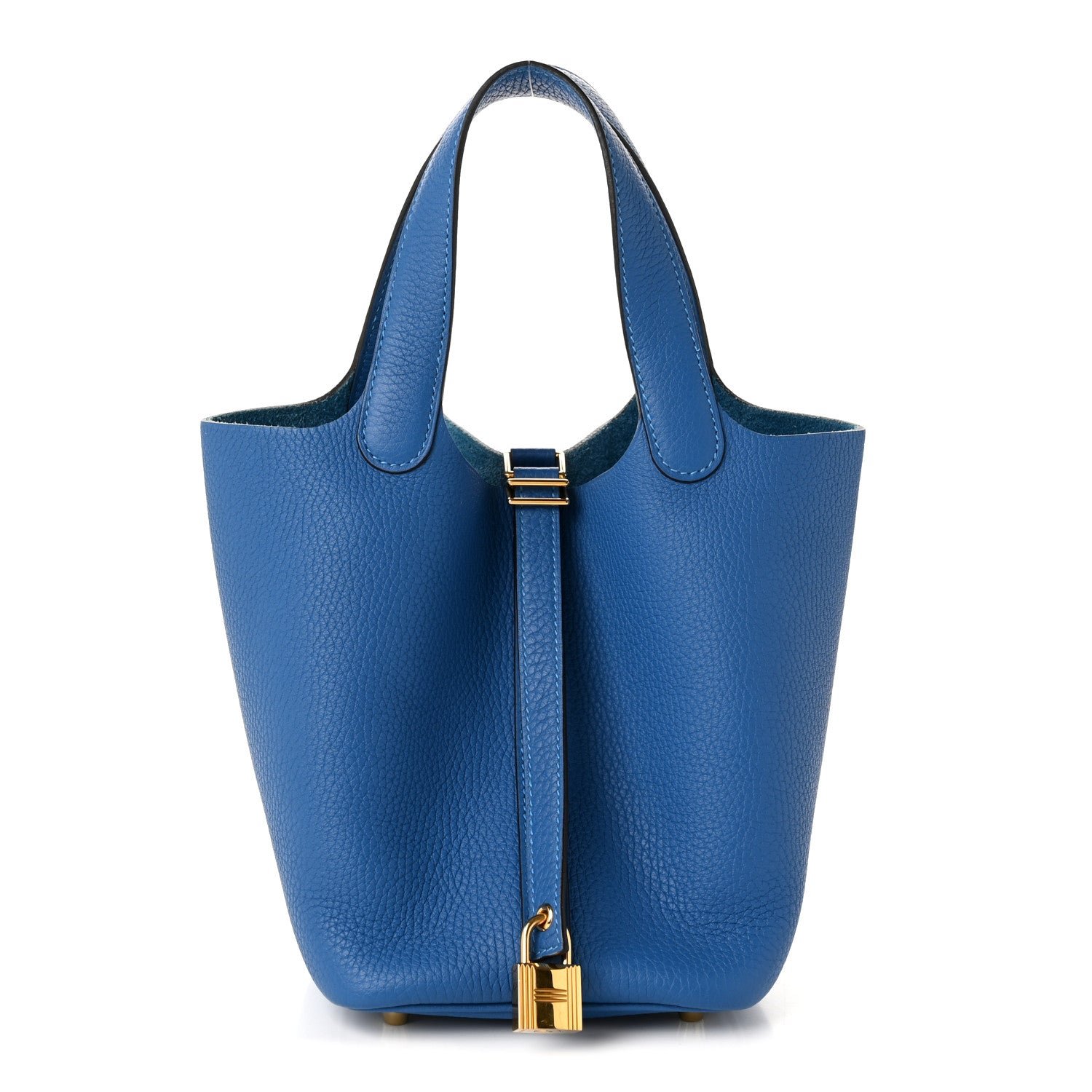 Hermes Taurillon Clemence Picotin Lock 18 PM Mykonos