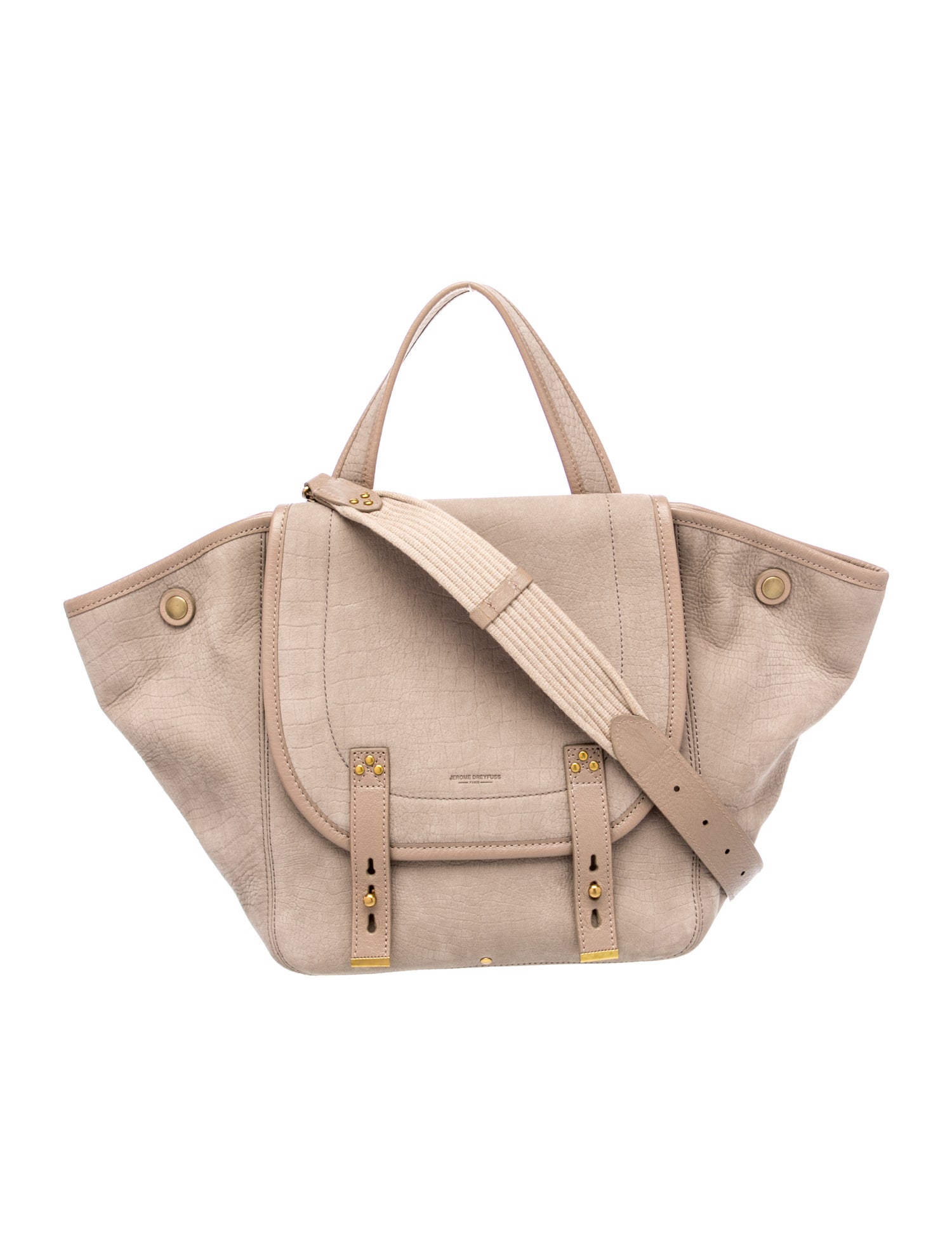 Leather Top Handle Bag