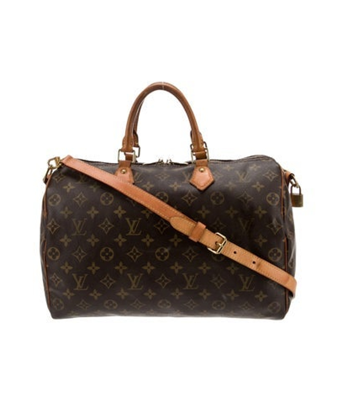 Louis Vuitton Vuitton Lv Monogram Speedy Bandouliere 35