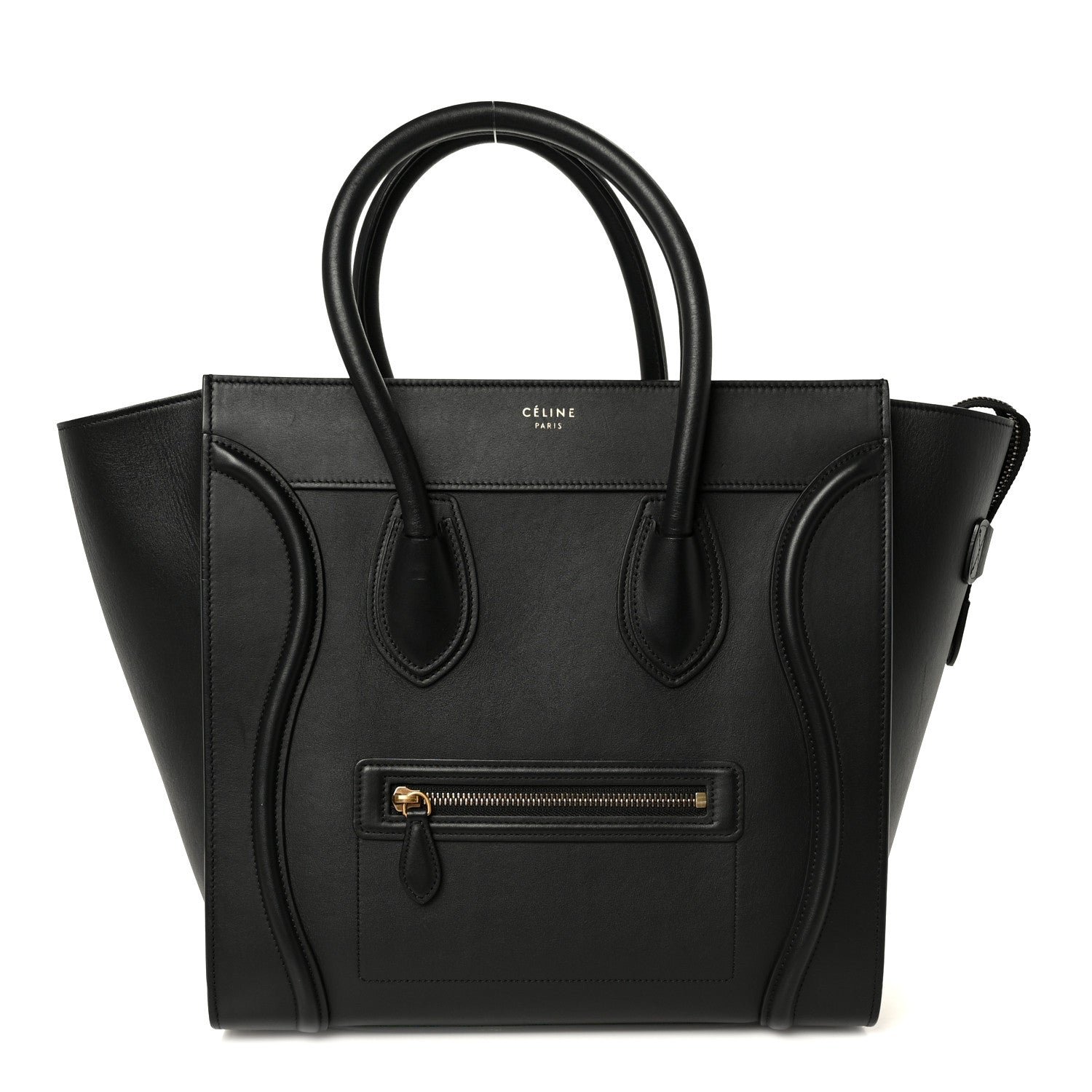 Smooth Calfskin Mini Luggage Black