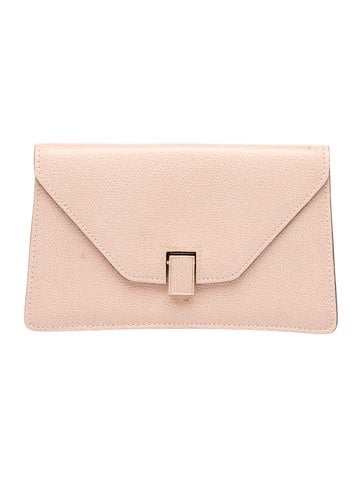Valextra Leather Clutch