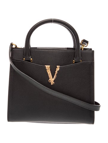Leather Top Handle Bag