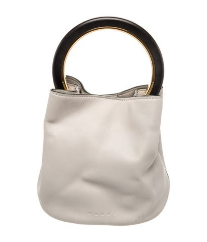 Marni Leather Top Handle Bag
