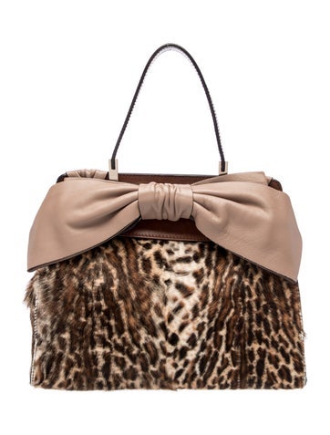 Ponyhair Top Handle Bag