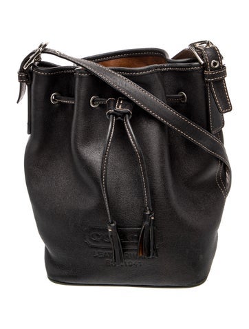 Leather Bucket Bag