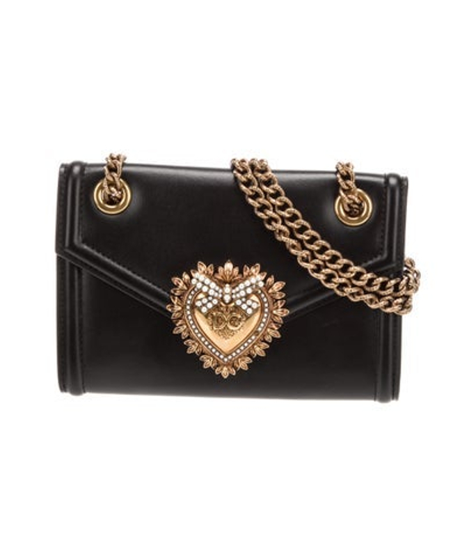 Dolce & Gabbana Gabbana Leather Mini Devotion Crossbody Bag Mini
