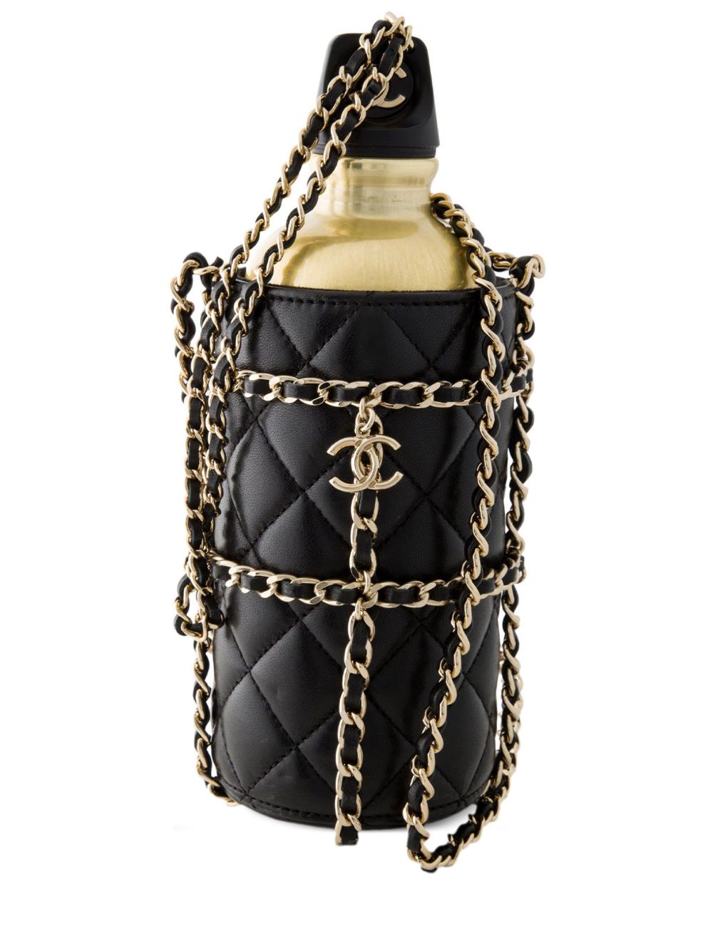 2019 CC leather water-bottle bag