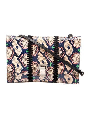 Snakeskin Shoulder Bag