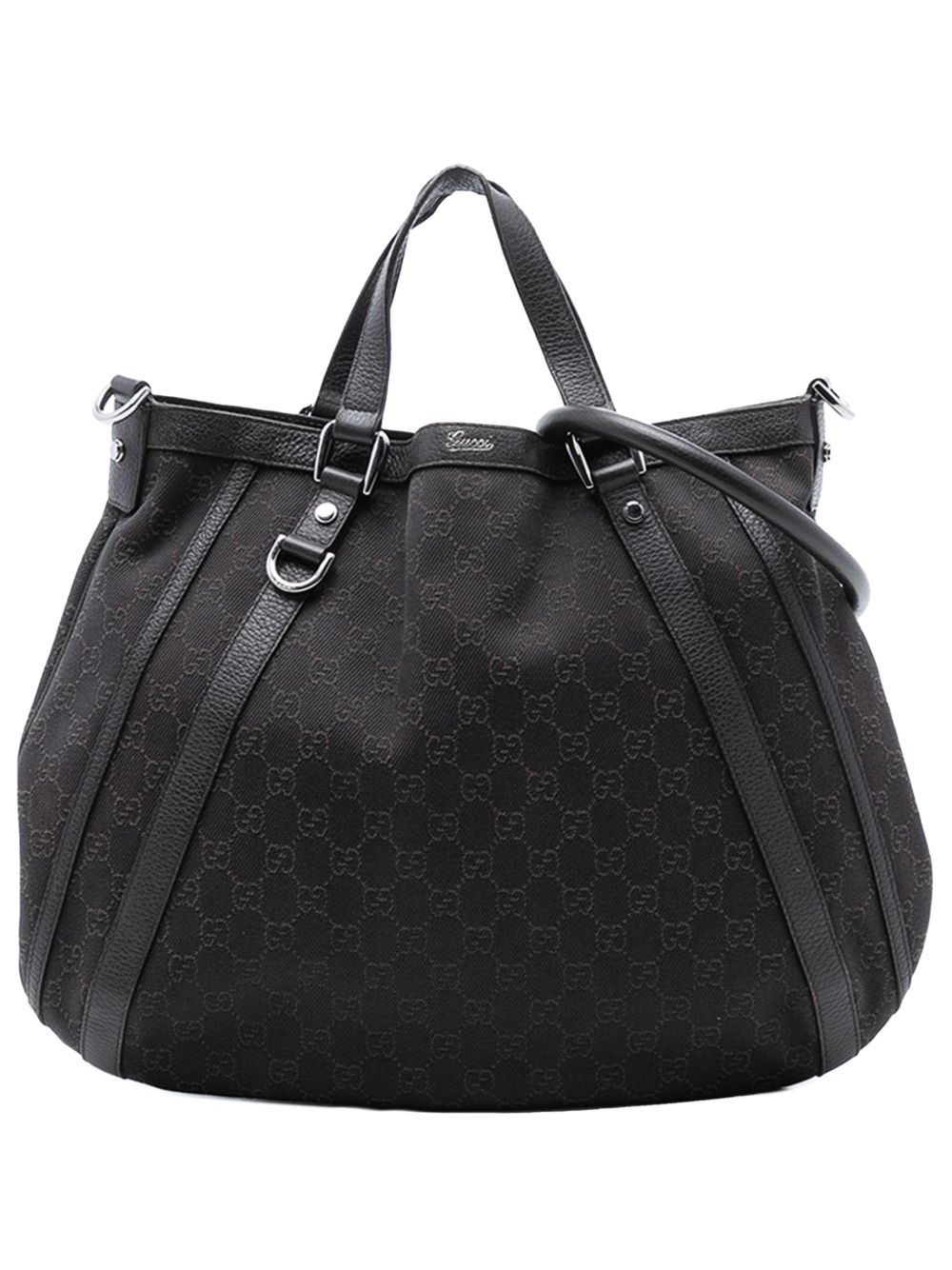 2016-2025 GG Denim Abbey D Ring satchel