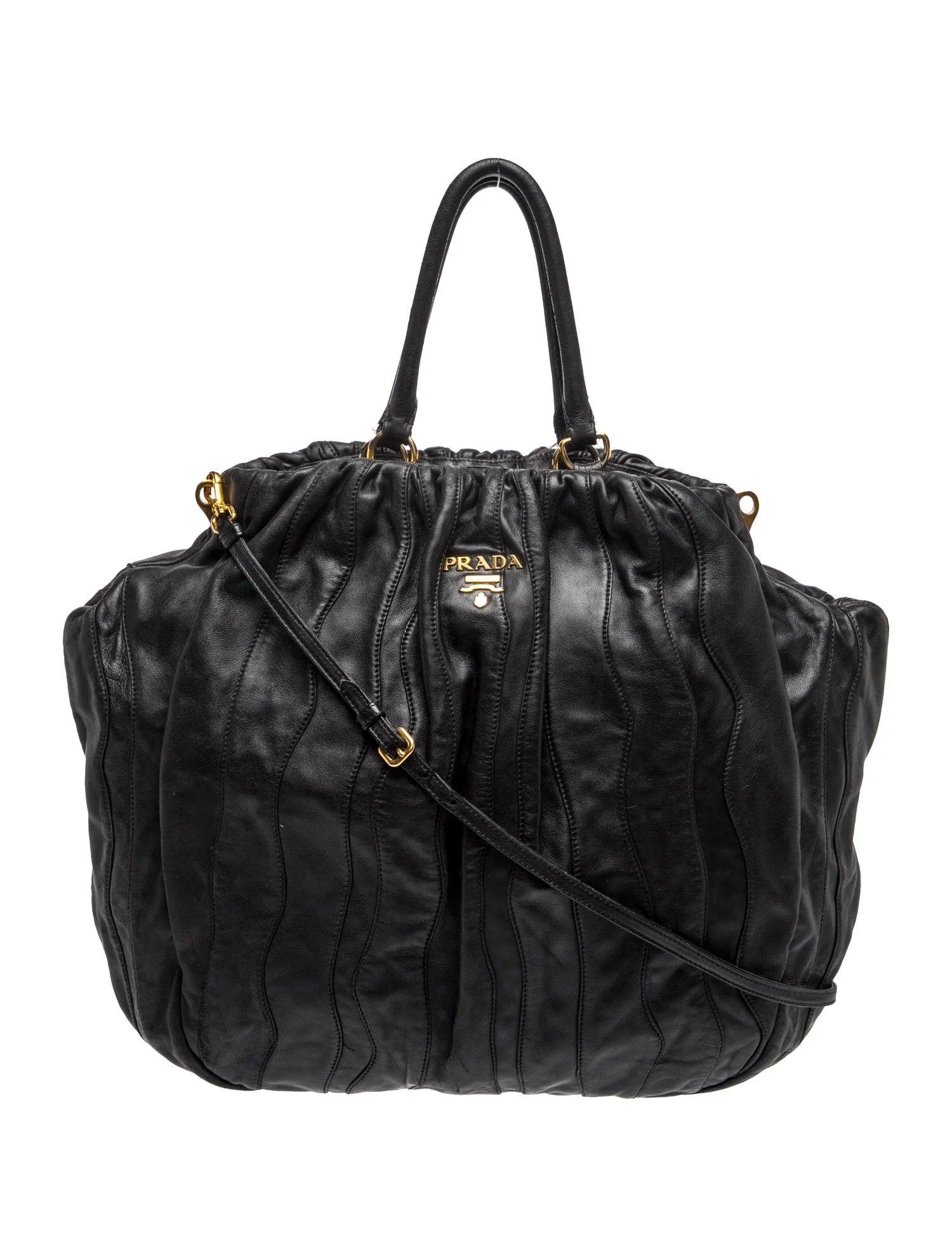 Tessuto Nylon Leather Waves handbag
