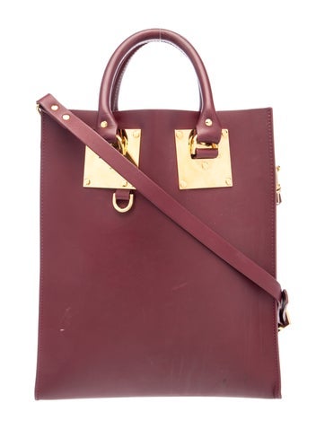 Leather Top Handle Bag