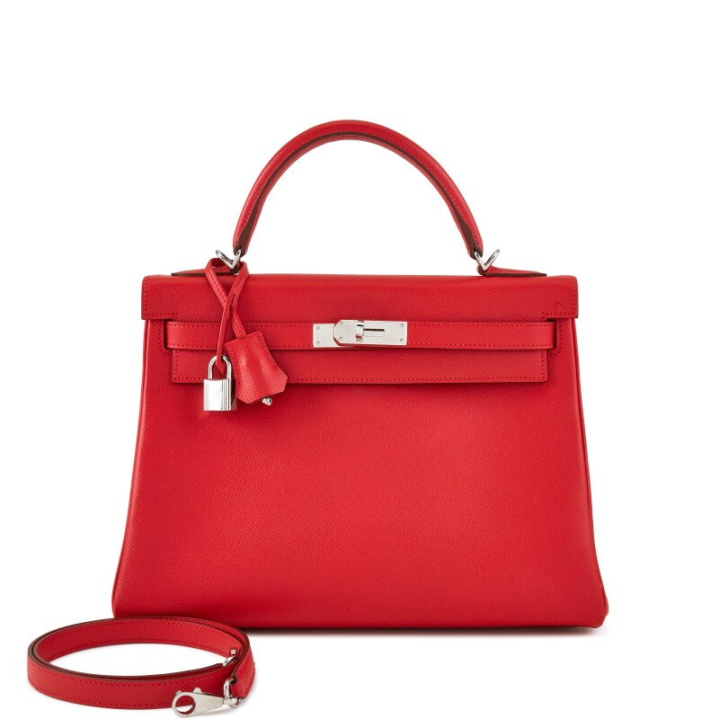 Hermes Bounganvillier Epsom Kelly 32 Retourné, Palladium Hardware, 2012