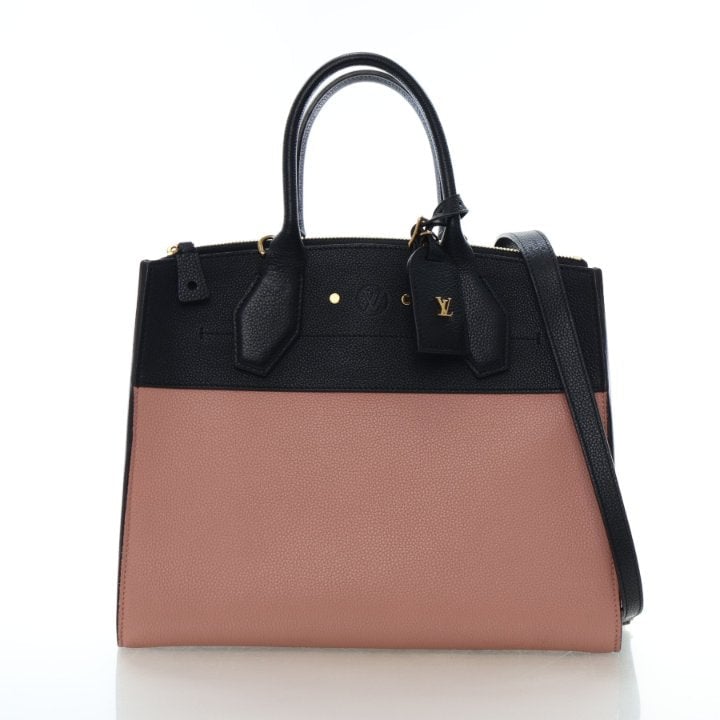 Louis Vuitton Louis Vuitton Calfskin City Steamer MM