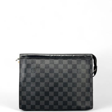 Coated Canvas Pochette Voyage MM