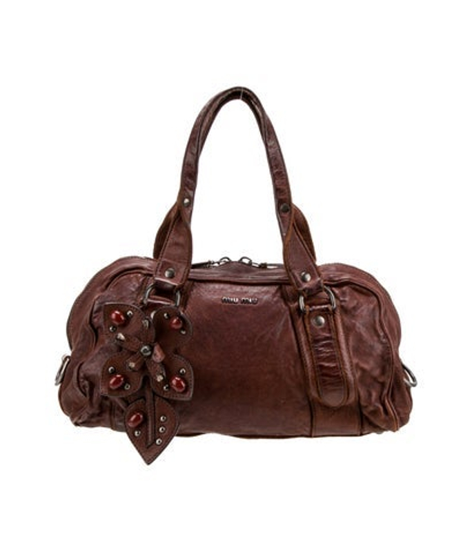 Miu Miu Miu Leather Shoulder Bag