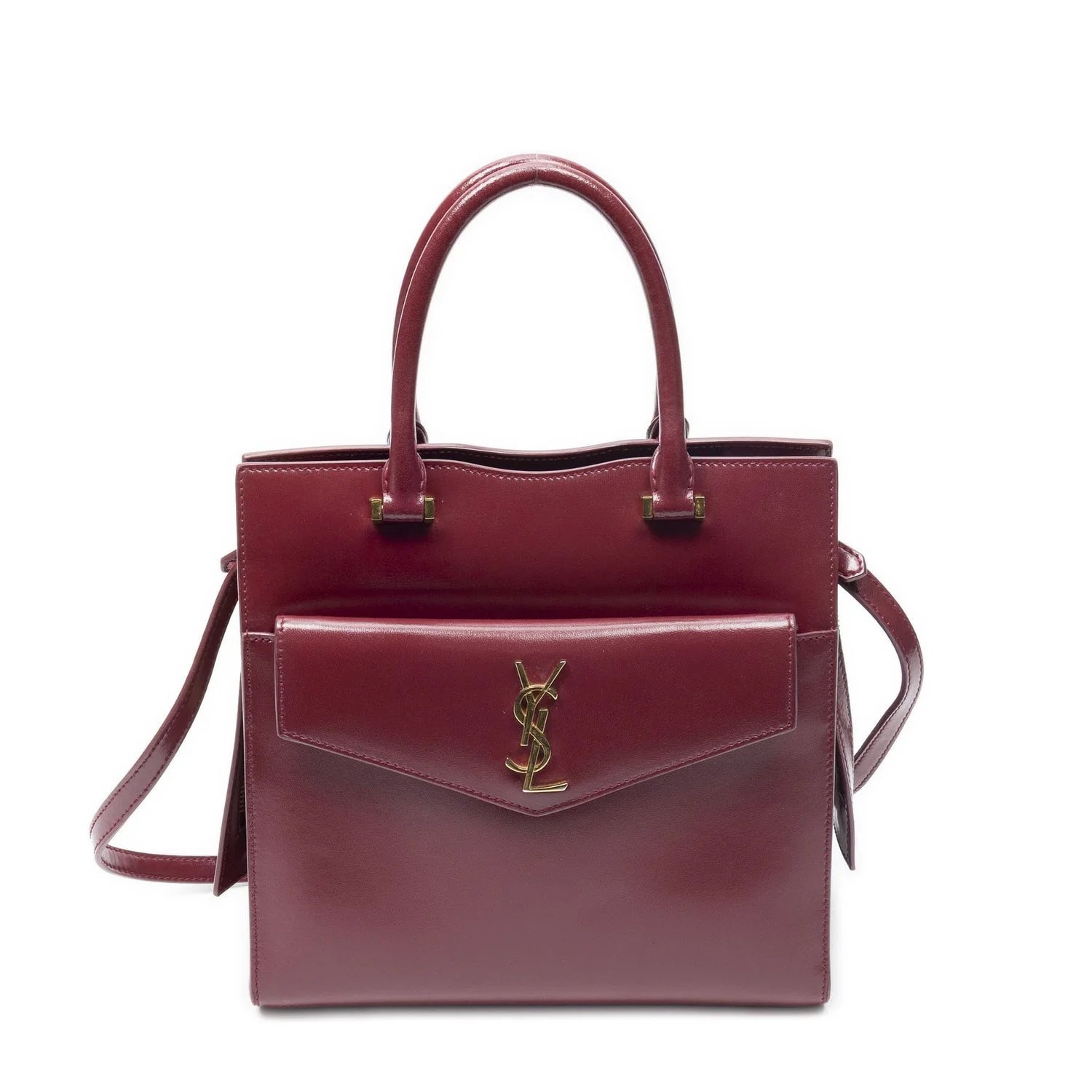 Leather Small Uptown Tote