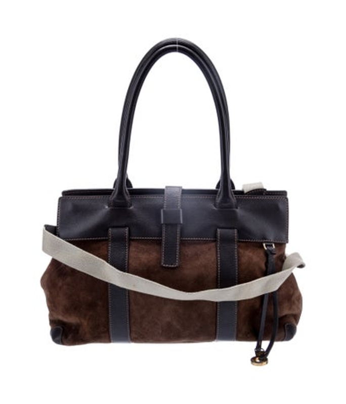 Loro Piana Piana Suede Tote