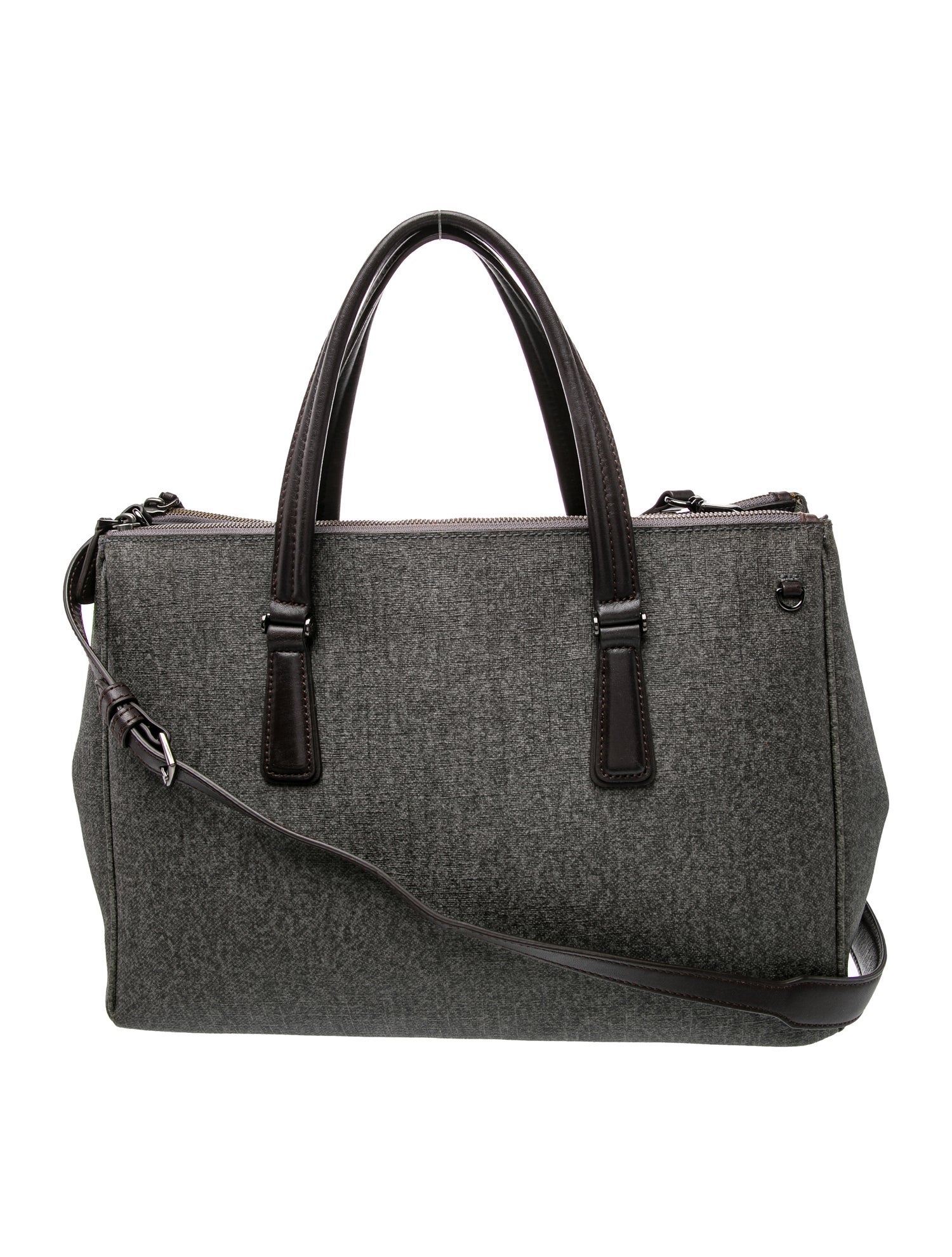 Canvas Top Handle Bag