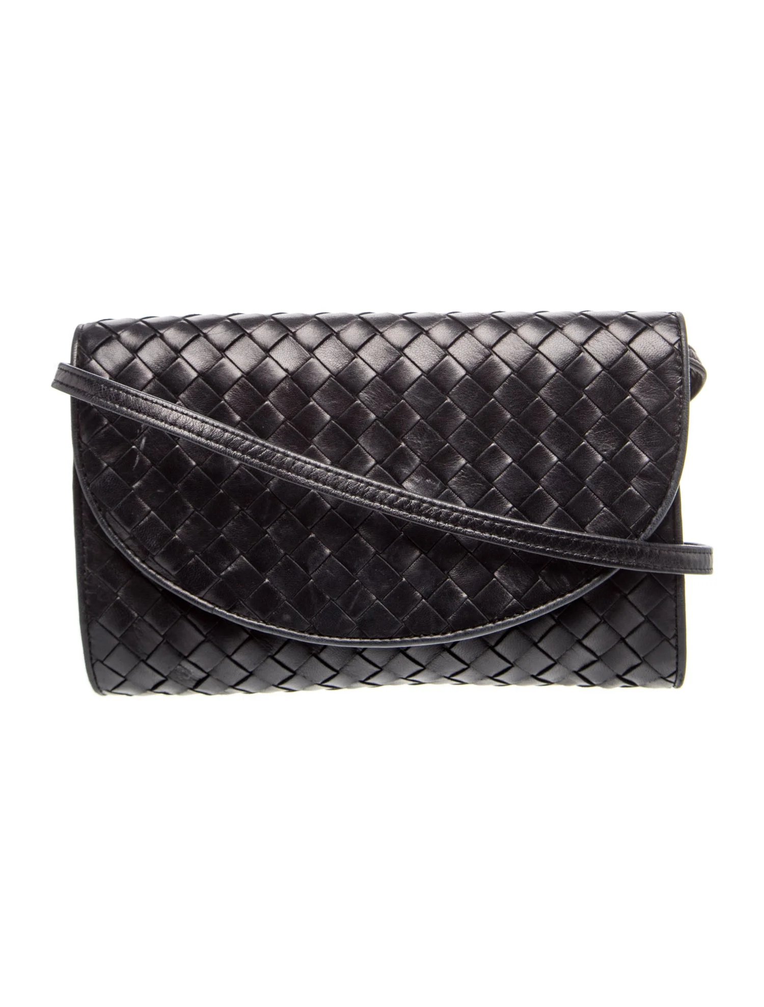 Intrecciato Crossbody Bag Vintage