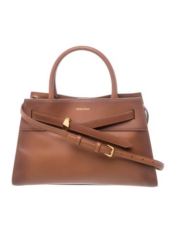 Leather Top Handle Bag