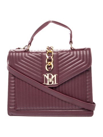 Leather Top Handle Bag