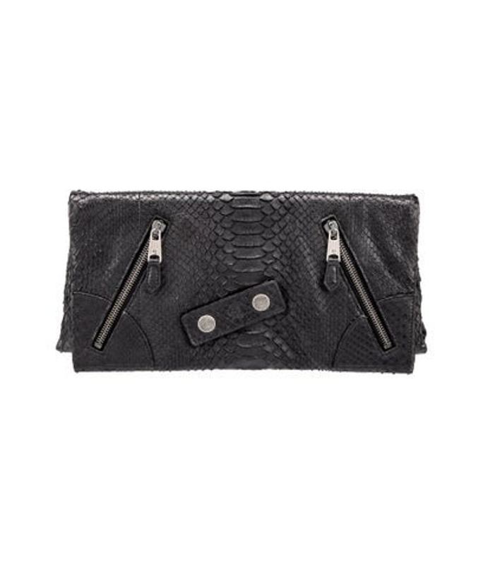 Alexander McQueen Mcqueen Python Clutch