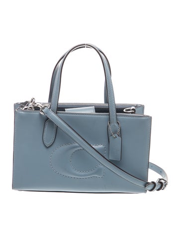 Leather Top Handle Bag