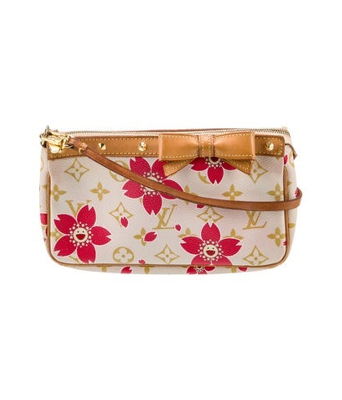Louis Vuitton Vuitton Monogram Cherry Blossom Pochette Accessoires Vintage