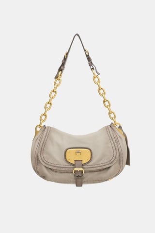 Leather Chain Flap Bag