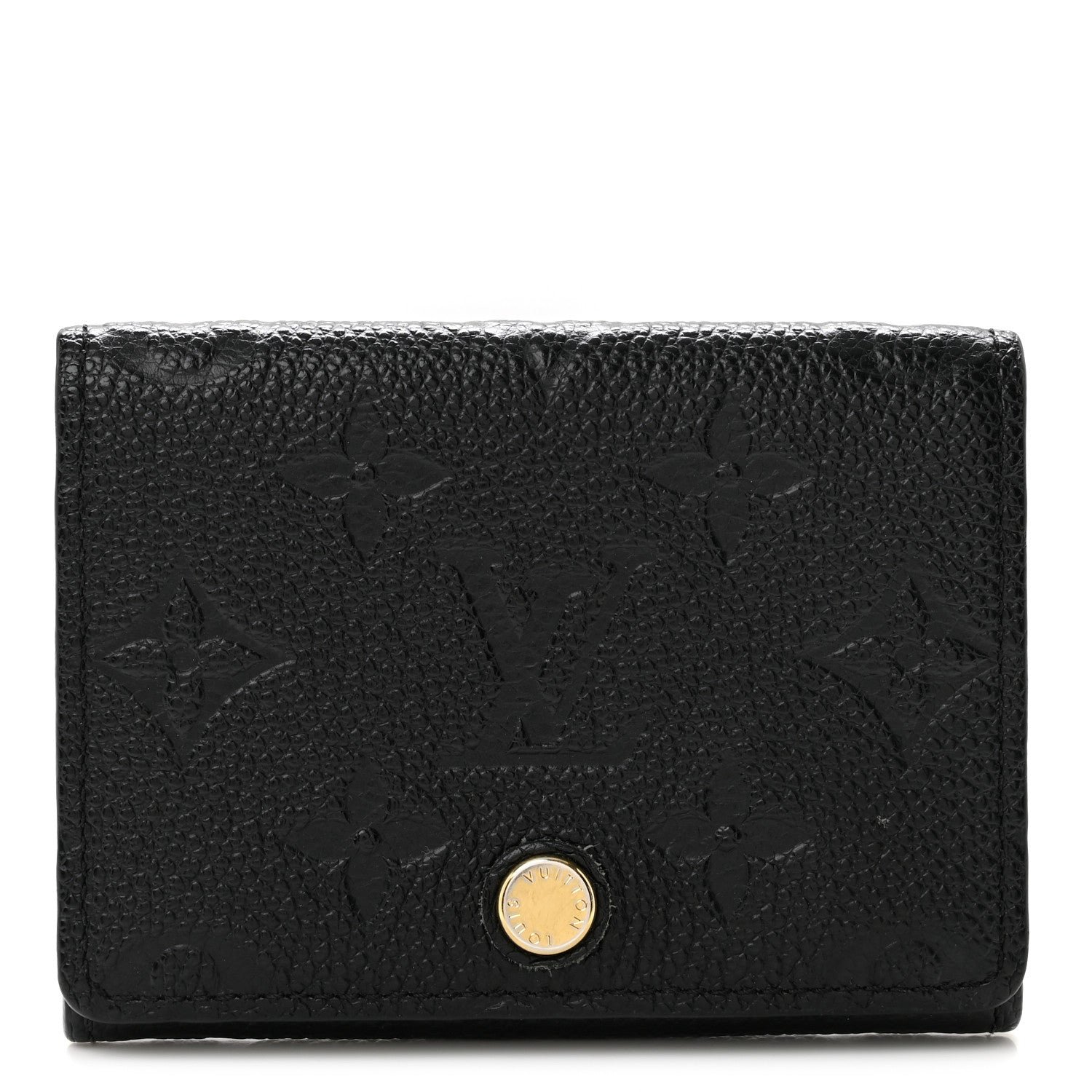 Louis Vuitton Empreinte Business Card Holder Black