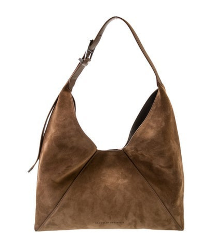 Brunello Cucinelli Cucinelli Suede Shoulder Bag