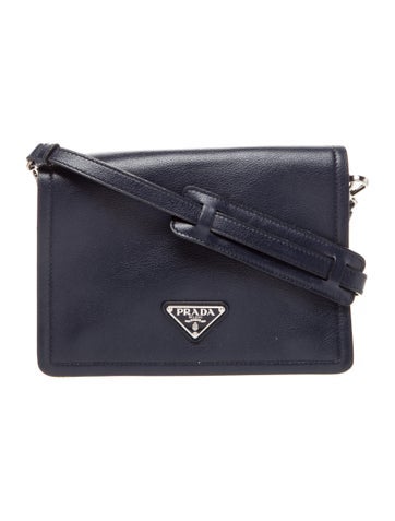 Enameled Metal Triangle Crossbody Bag