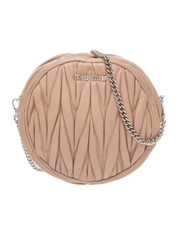 Miu Miu Leather Crossbody Bag