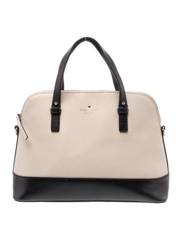 Leather Top Handle Bag