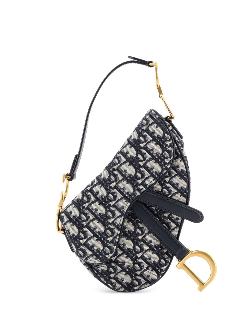 Saddle Handbag Oblique Canvas Mini shoulder bag