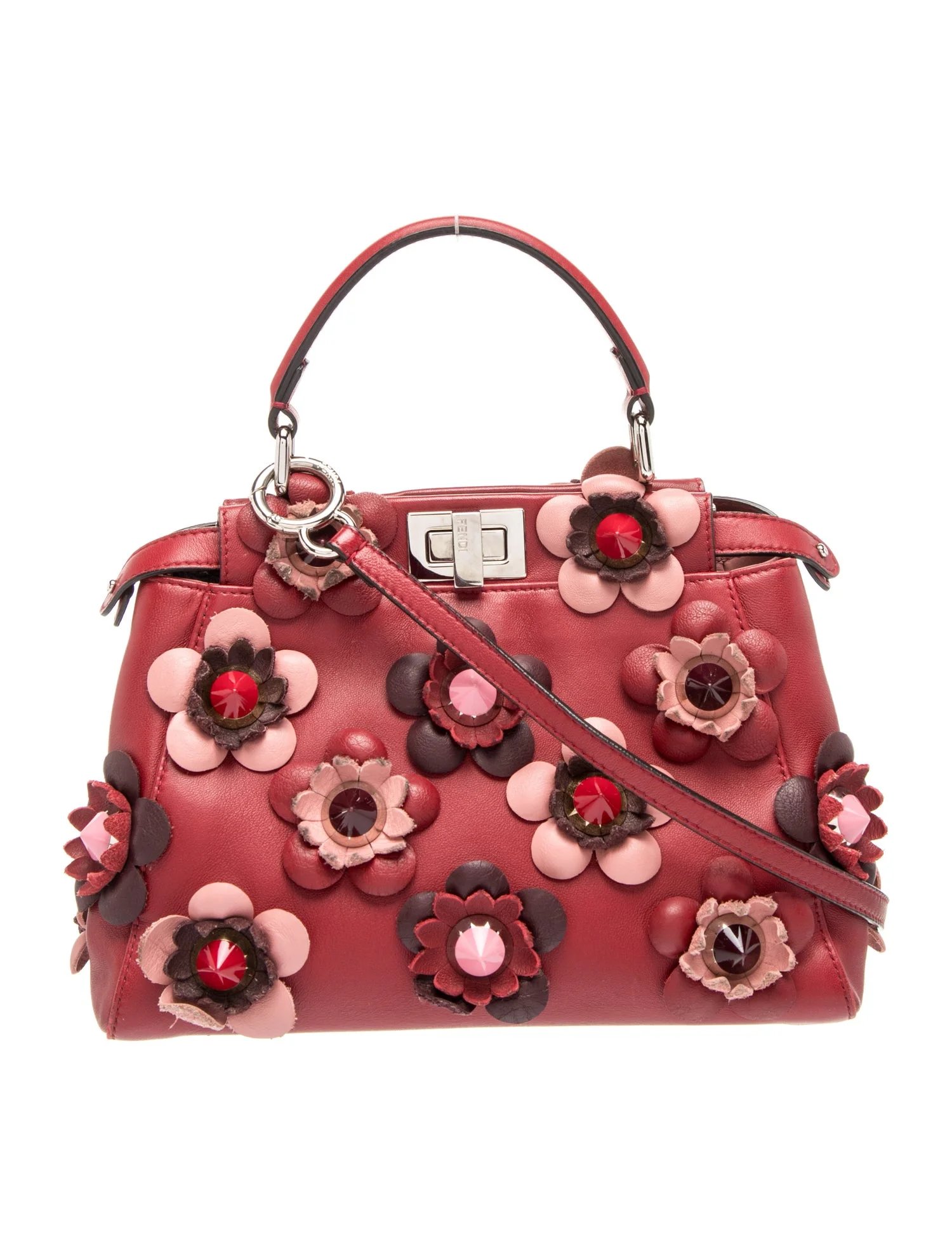 Leather Flowerland Peekaboo Mini