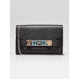 Proenza Schouler Proenza Schouler Black Grained Leather PS11 Crossbody Bag