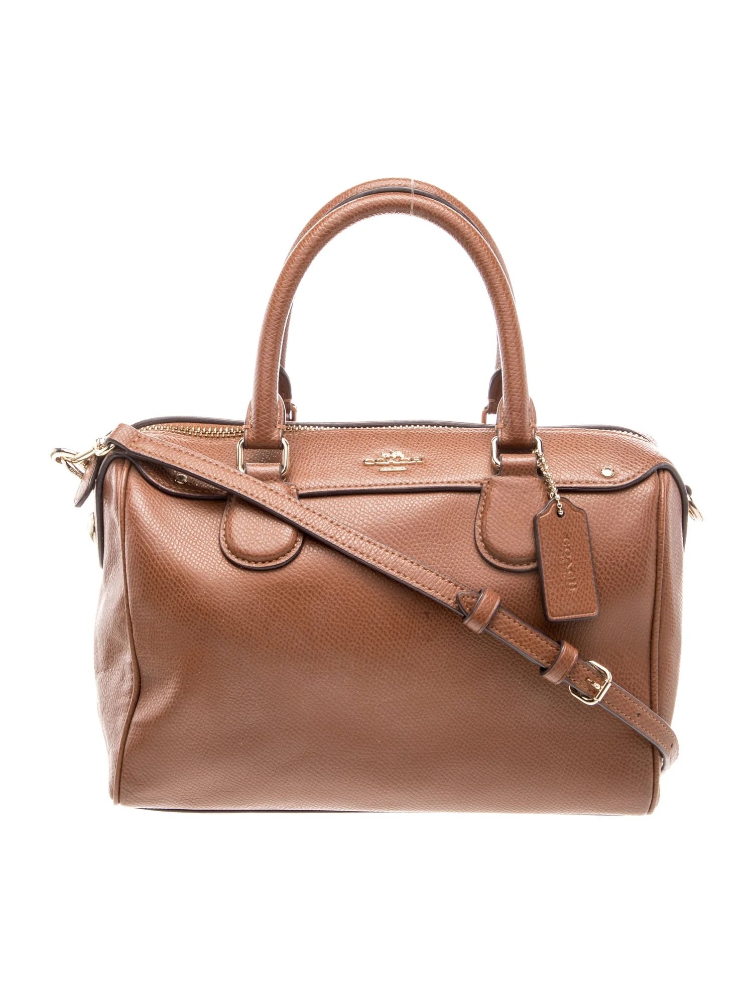 Leather Top Handle Bag