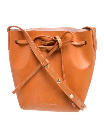 Leather Bucket Bag