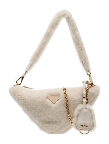 Shearling Triangle Mini