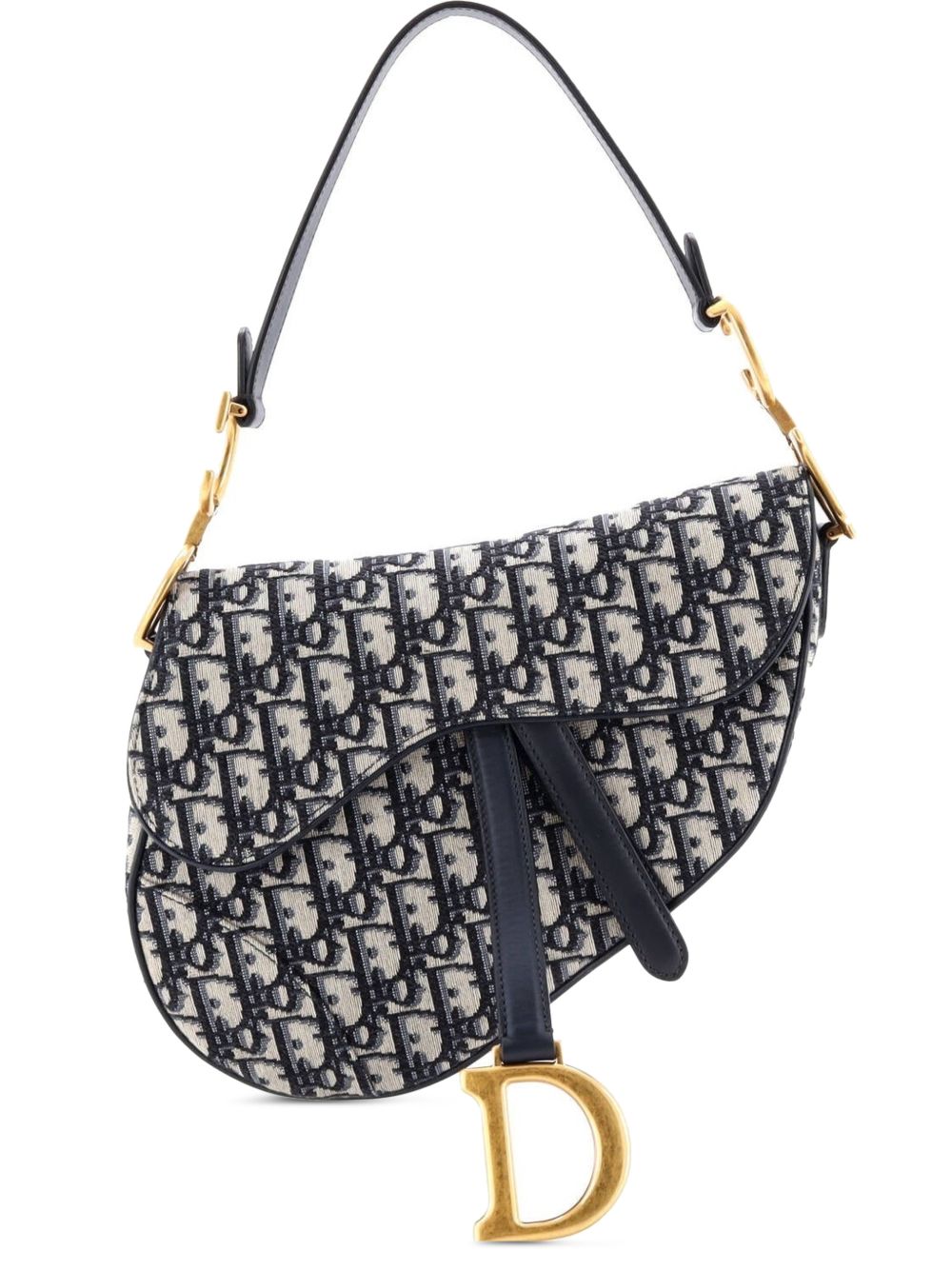 Saddle Handbag Oblique Canvas Medium shoulder bag