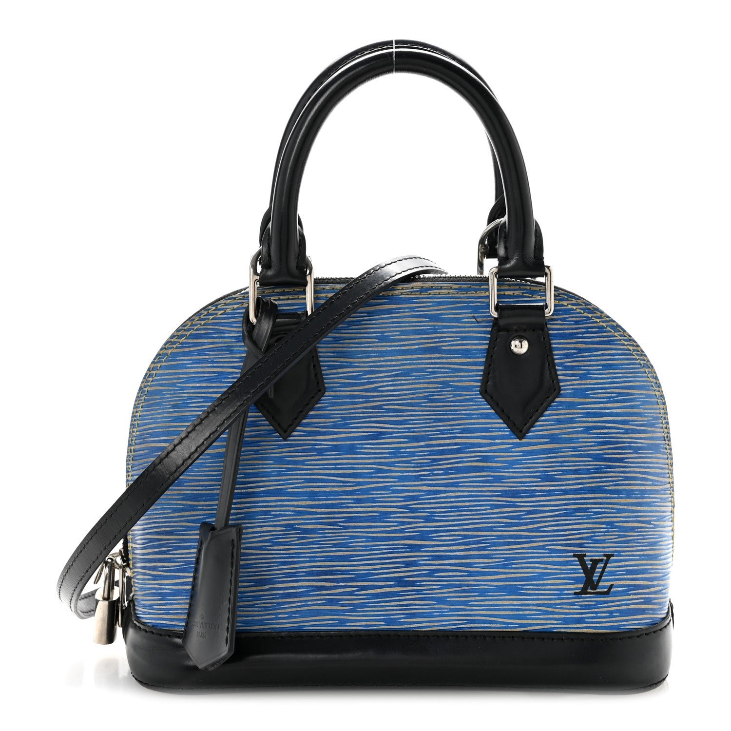 Louis Vuitton Epi Alma BB Denim Light