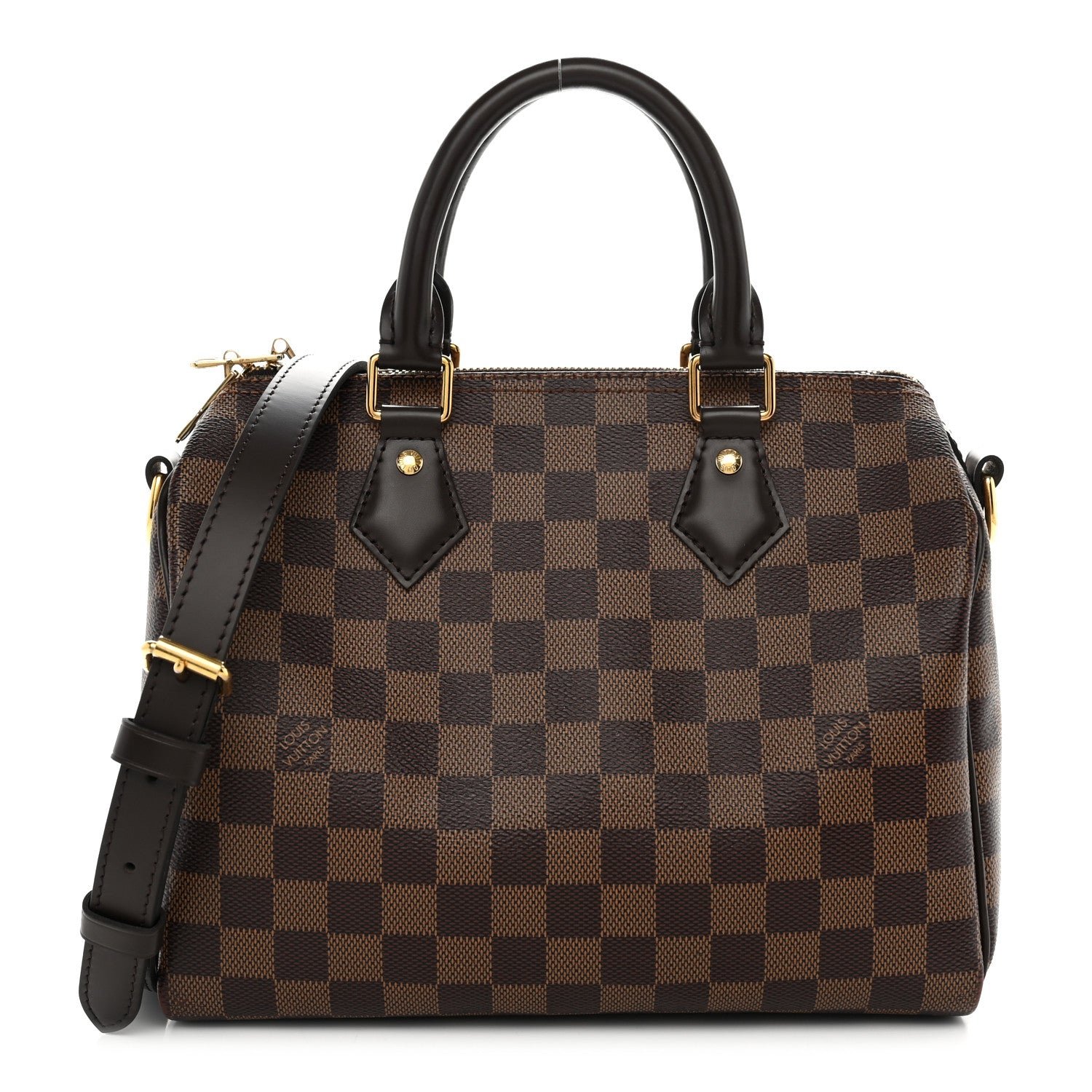 Louis Vuitton Damier Ebene Speedy Bandouliere 25