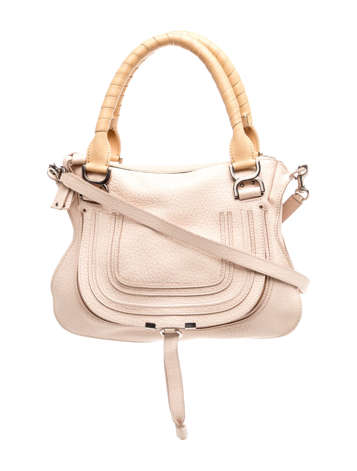 Leather Marcie Shoulder Bag Small