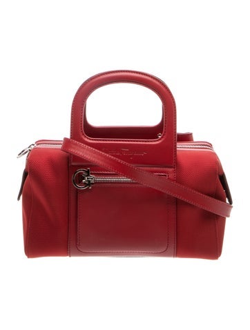 Leather Top Handle Bag