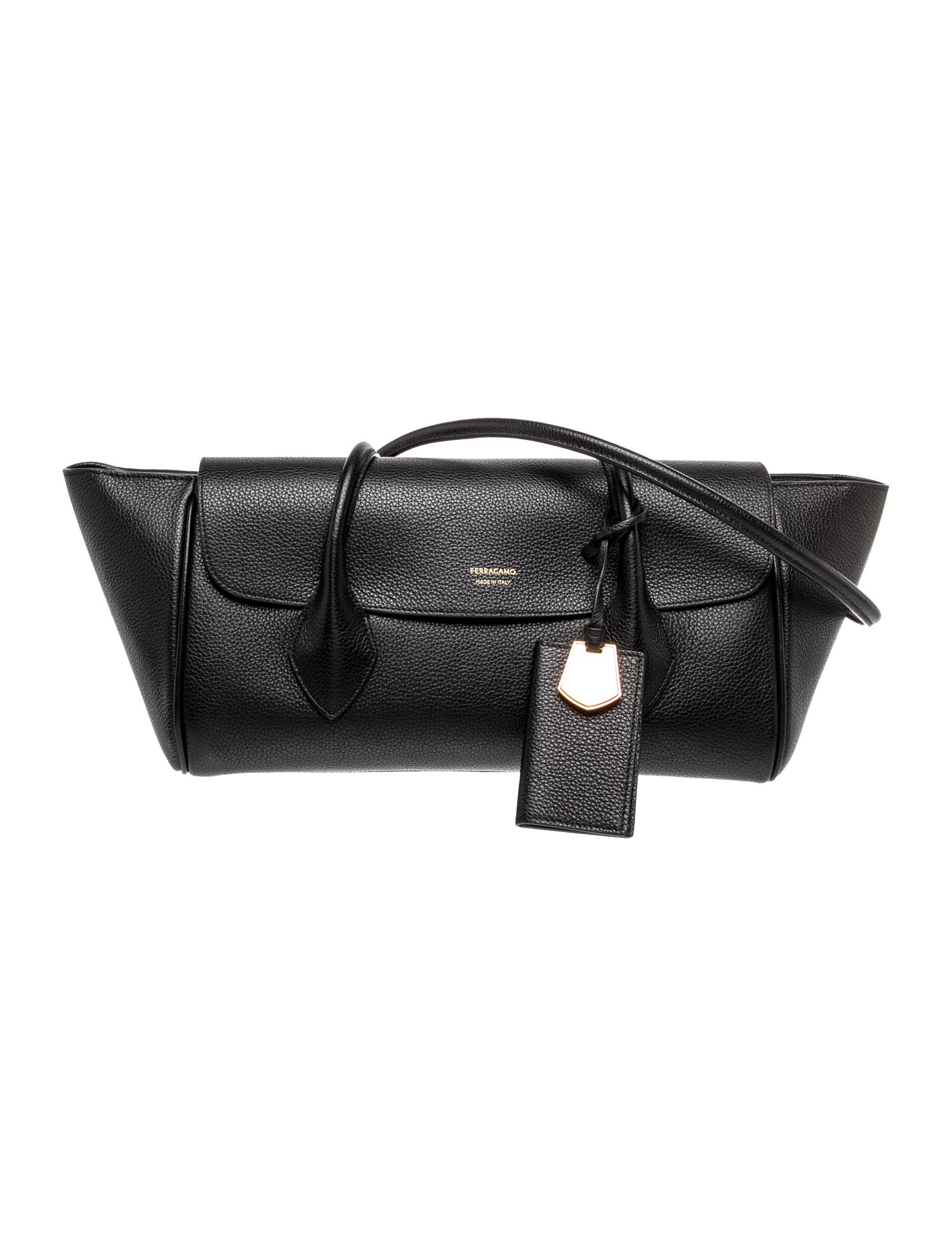 Ferragamo Leather East-West Medium