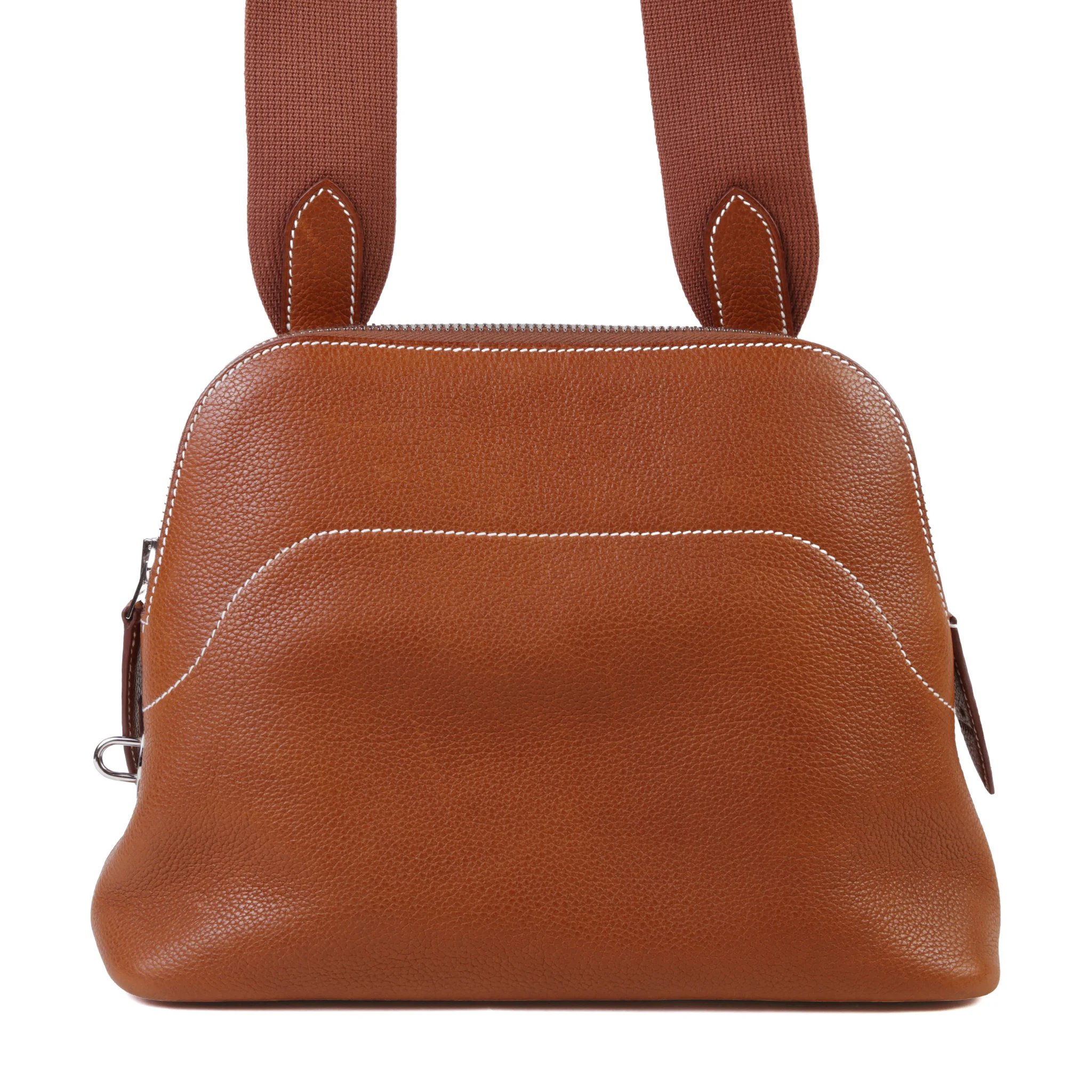 Hermes Bolide Messenger Fauve (34) Barenia Faubourg Palladium hardware K (2025)