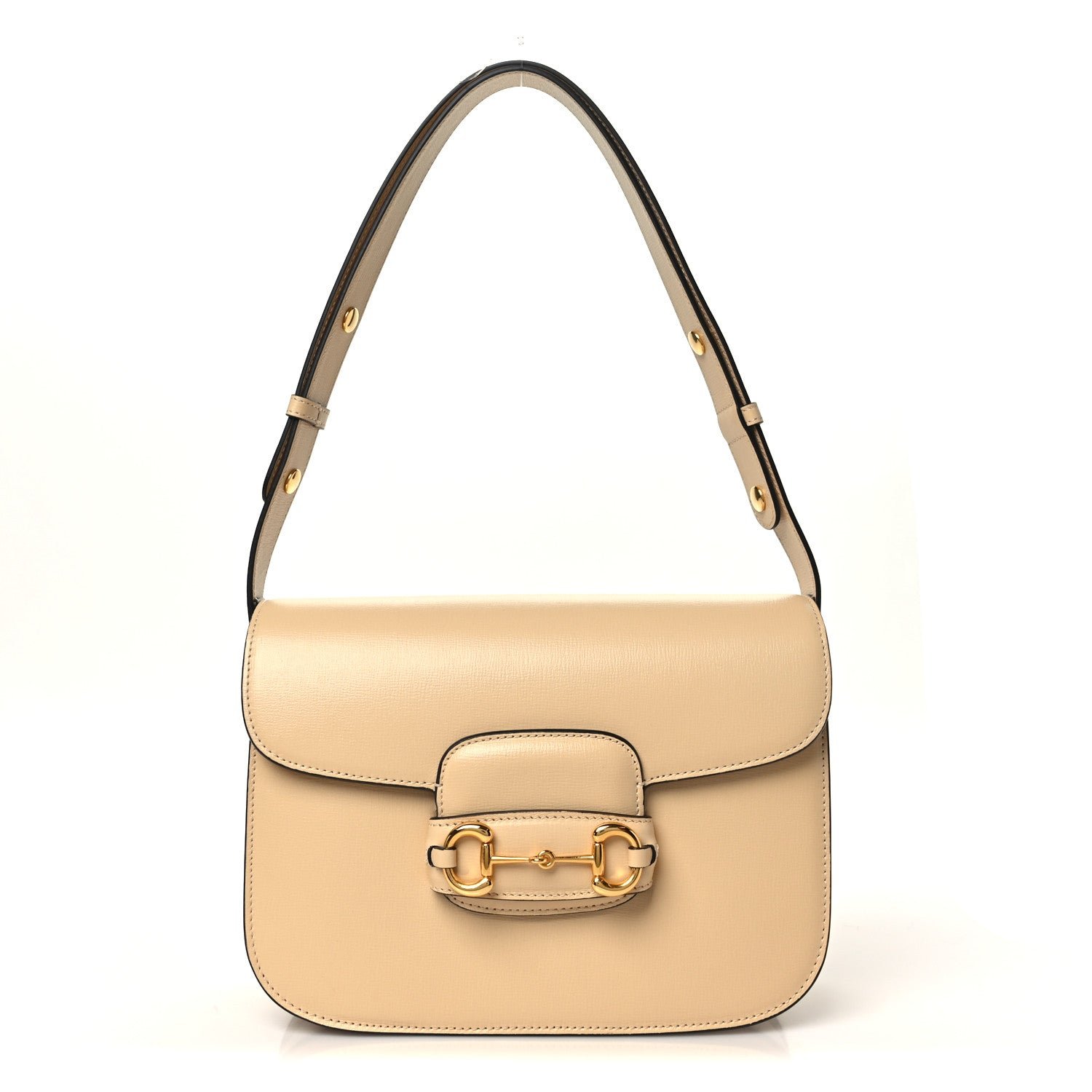 Gucci Azalea Calfskin Horsebit 1955 Shoulder Bag Bubble Tea