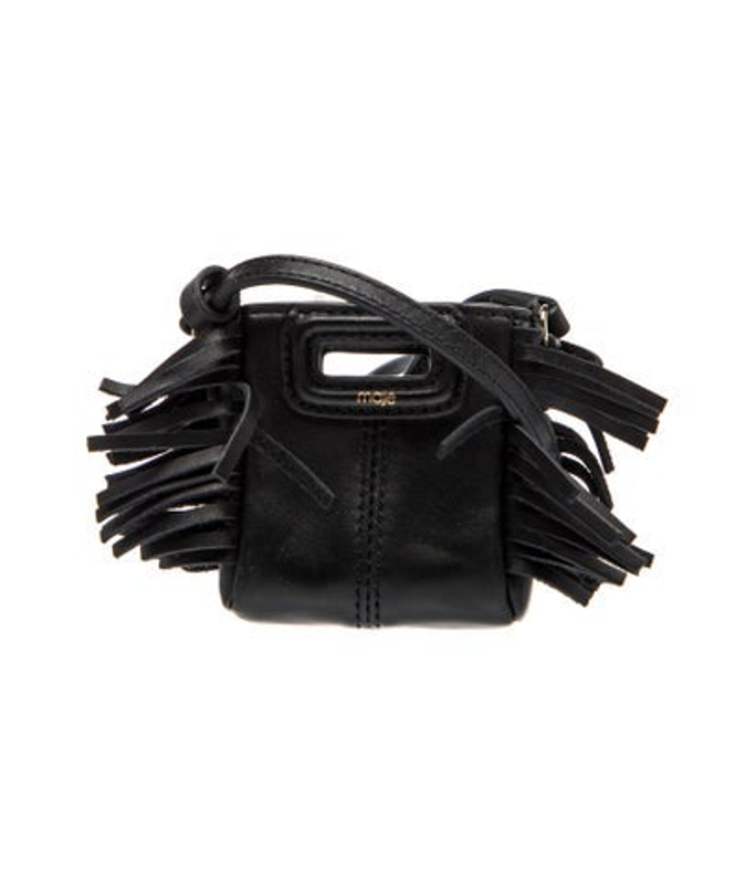 Maje Leather Crossbody Bag